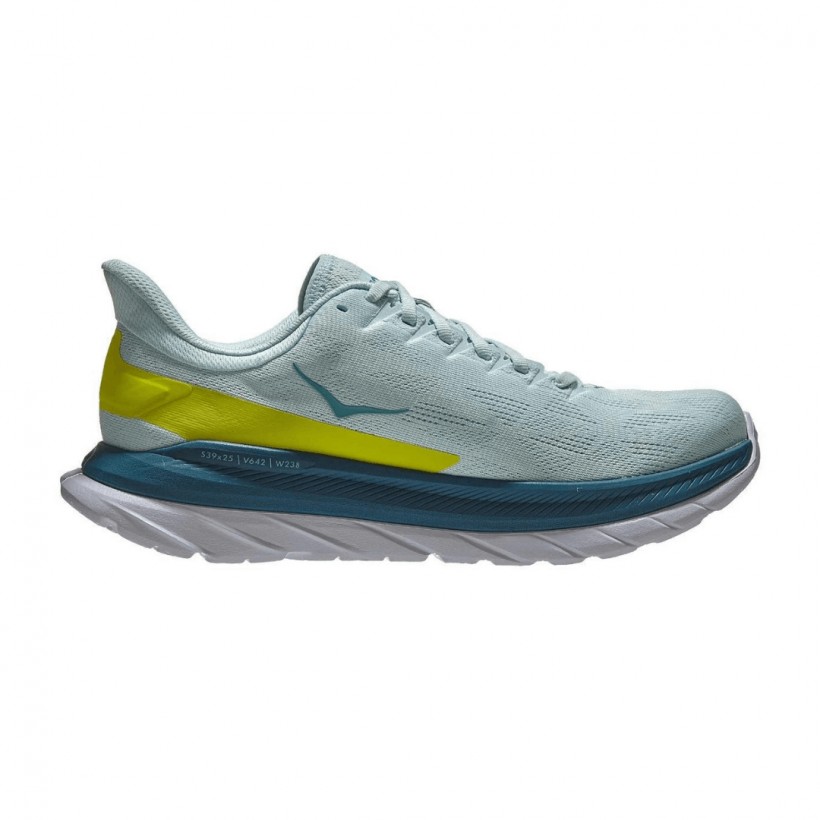 Hoka One One Mach 4 Shoes Light Blue SS22