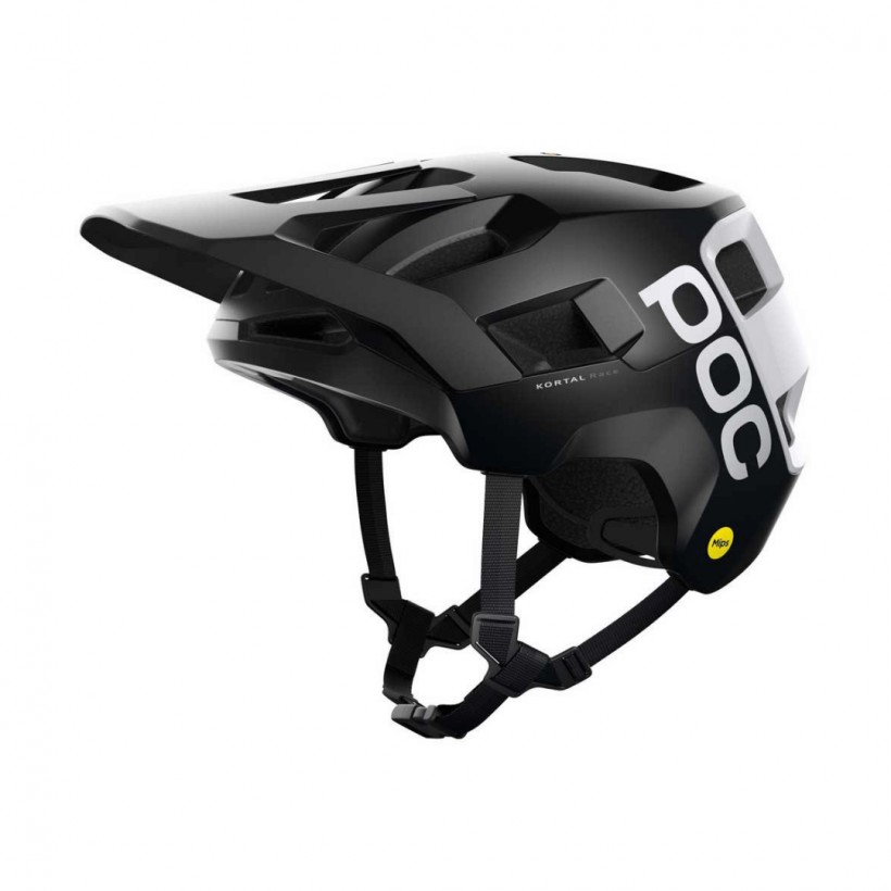 Casco POC Kortal Race MTB Mips Negro Blanco