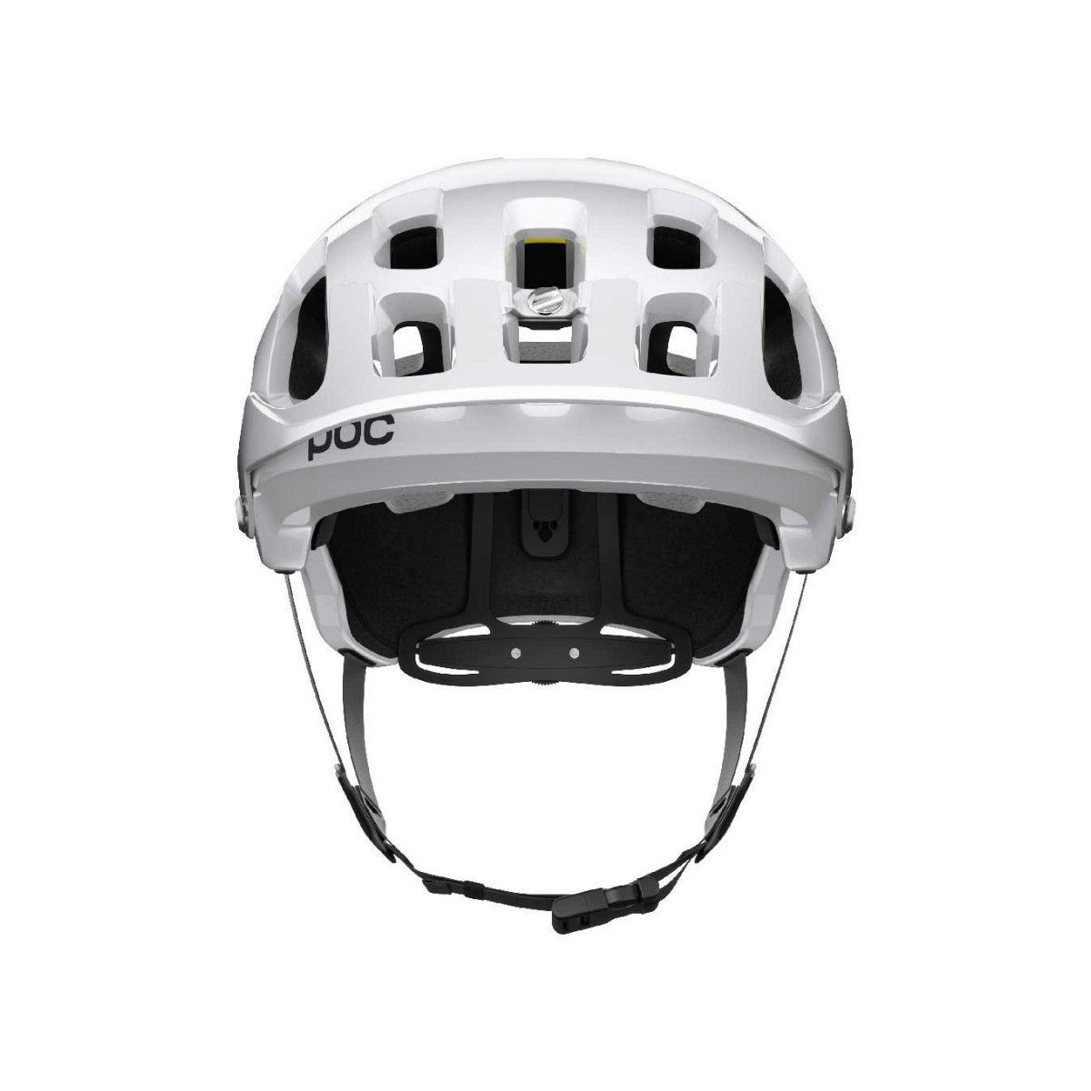 Vendita online POC Tectal Race MIPS Casco MTB Enduro Nero/Bianco