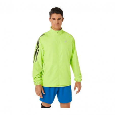 Asics Homnre Icon Grune Jacke zum besten Preis kaufen