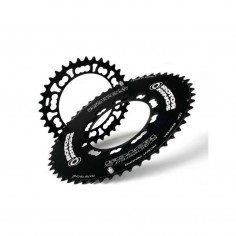 Rotor Qrings Compact 110 BCD Aero 52/36 Oval Chainring Set