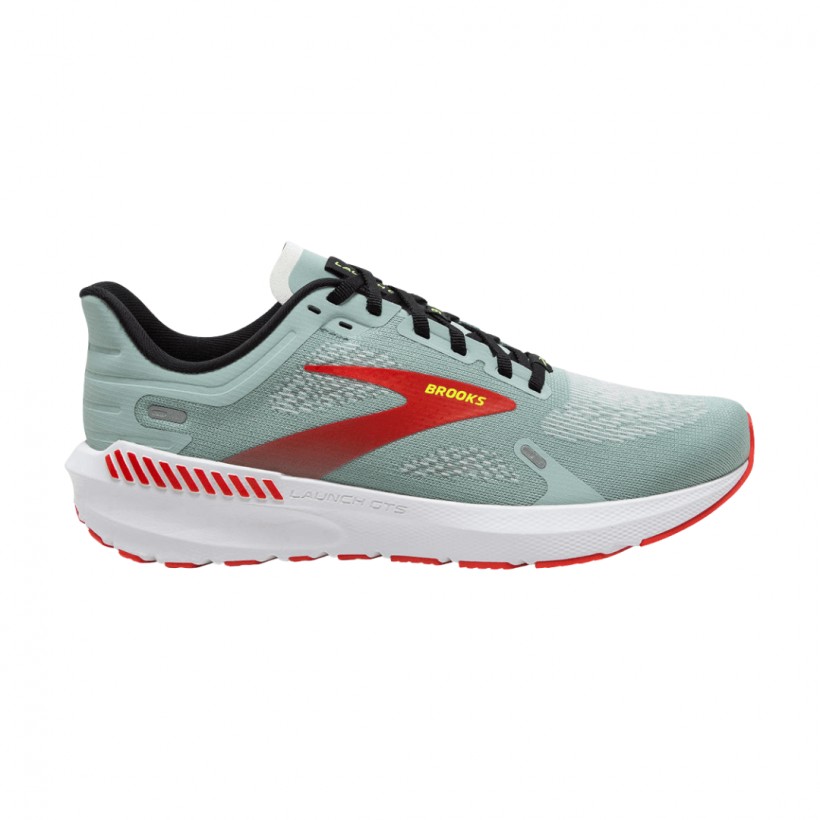 Brooks Launch GTS 9 Blau Rot Damen Schuhe SS22