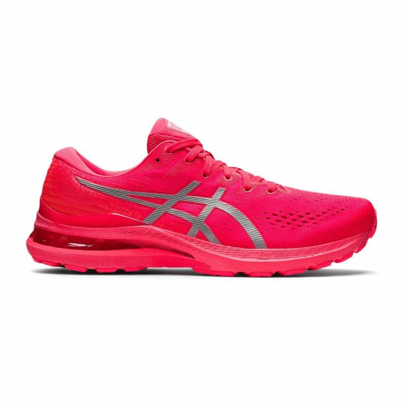 Asics Gel Kayano 28 Lite-Show Czerwone buty do biegania SS22