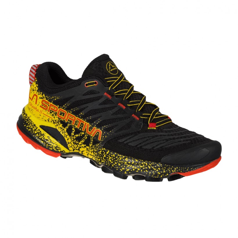 La Sportiva Akasha II Schuhe Schwarz Gelb SS22