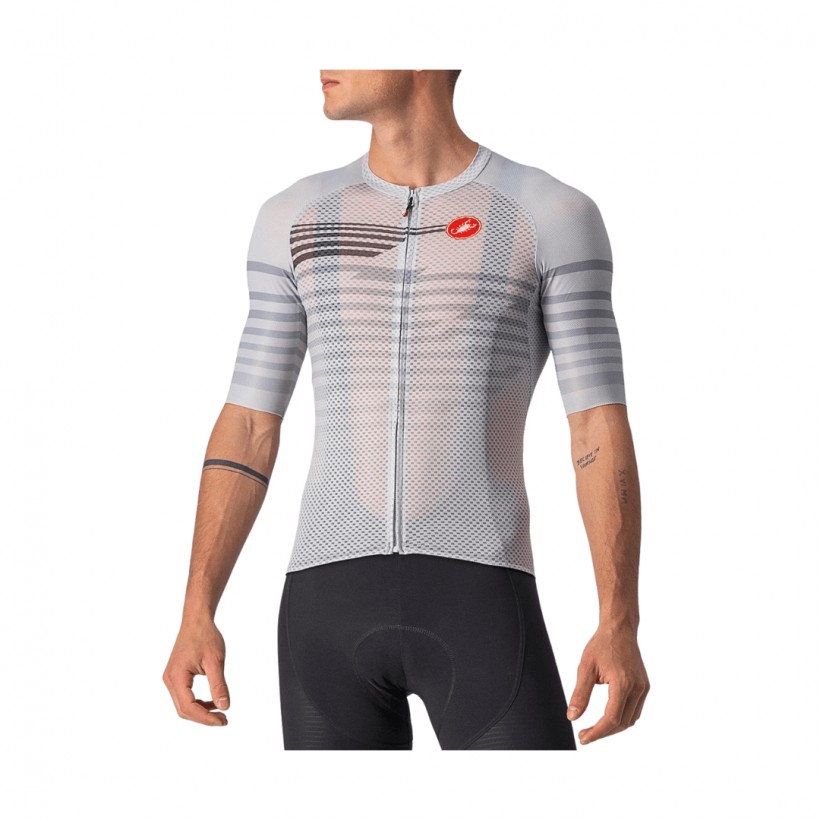 Castelli Climbers 3.0 Jersey de manga curta cinza