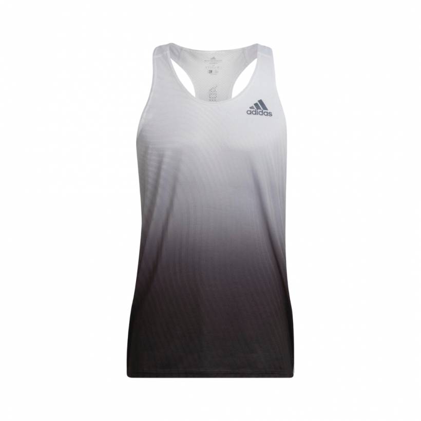 Adidas Adizero Engineered Podkoszulek Biały Czarny