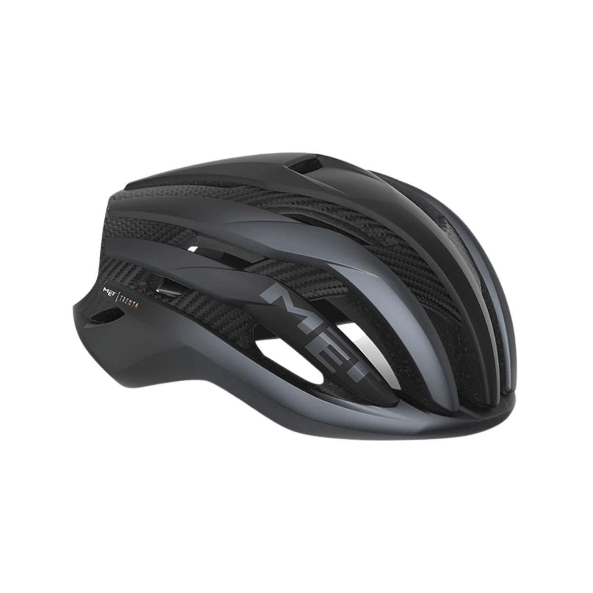 MET Trenta 3K Carbon MIPS Helm Mattschwarz, Größe M (56-58 cm)