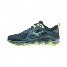 Mizuno Wave Mujin 8 Shoes Blue Green SS22