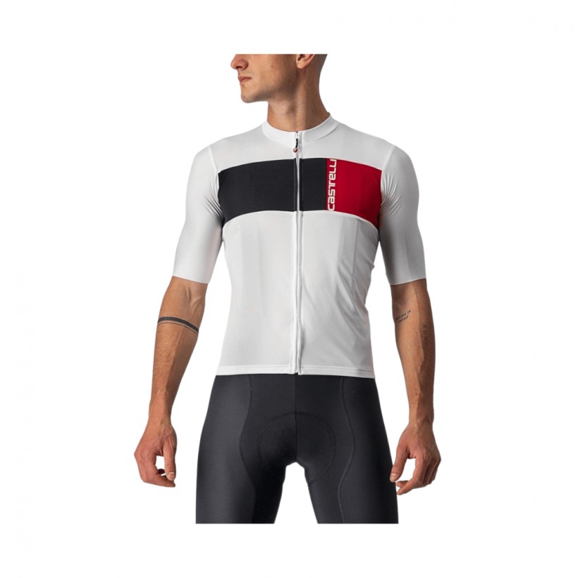 Castelli Prologo 7 Jersey Bialy Czarny