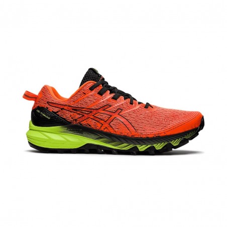 Asics vert 2025 et orange