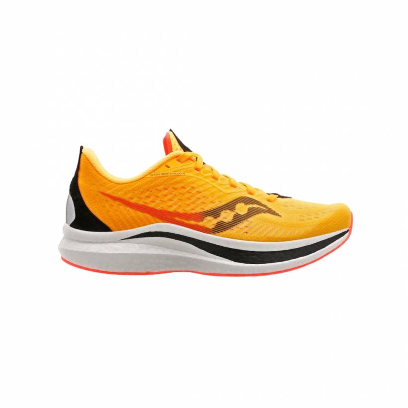 Scarpe Saucony Endorphin Speed ​​2 Giallo Rosso SS22