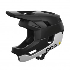 POC Otocon Race MIPS Helm Schwarz Weiß