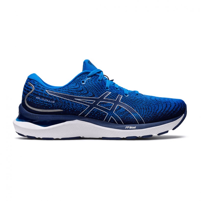 Asics Gel Cumulus 24 Running Blue White Cushioning Shoes Best price