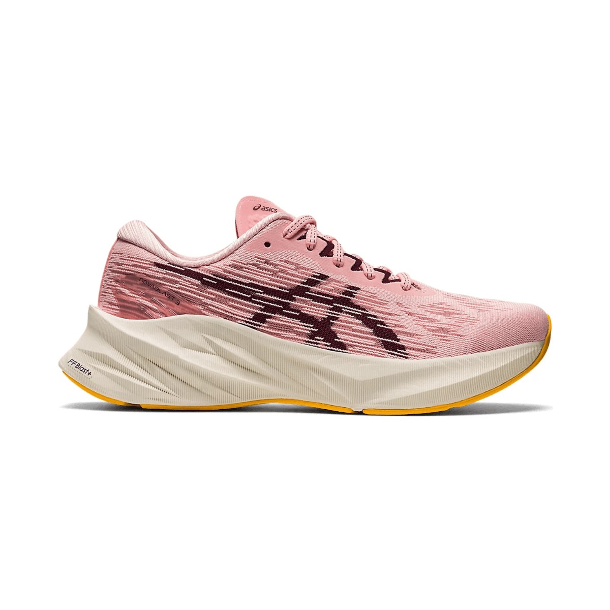 Gaseoso sufrimiento sangre Asics Novablast 3 Pink White Women's Running Shoes |At the Best Price