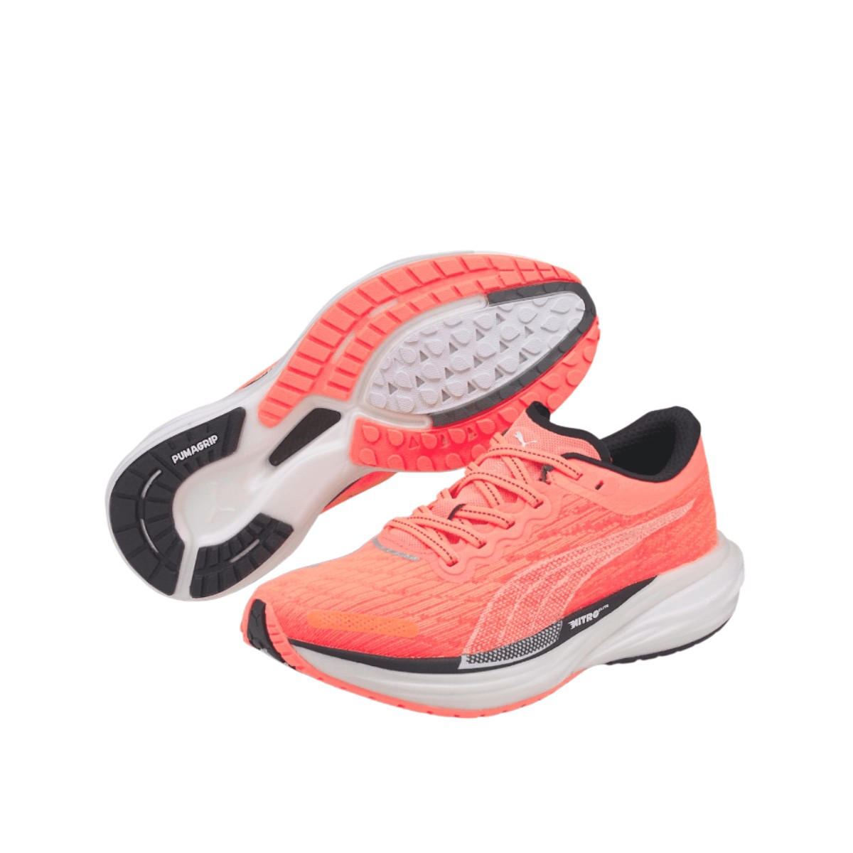 Buy the Puma Deviate NITRO 2 Pink White Woman at the Best Price