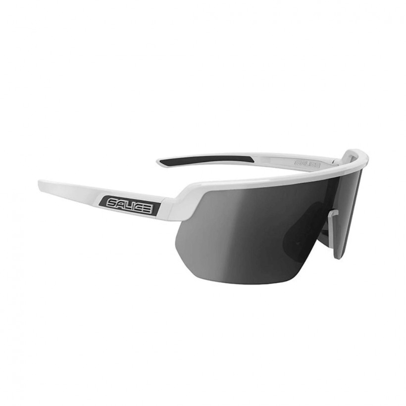 Salice 023 White Glasses with Black RW Lenses | Free shipping