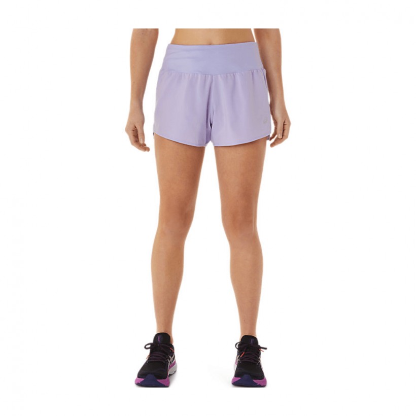 Pantalones cortos Asics Road 3.5IN Violeta Mujer