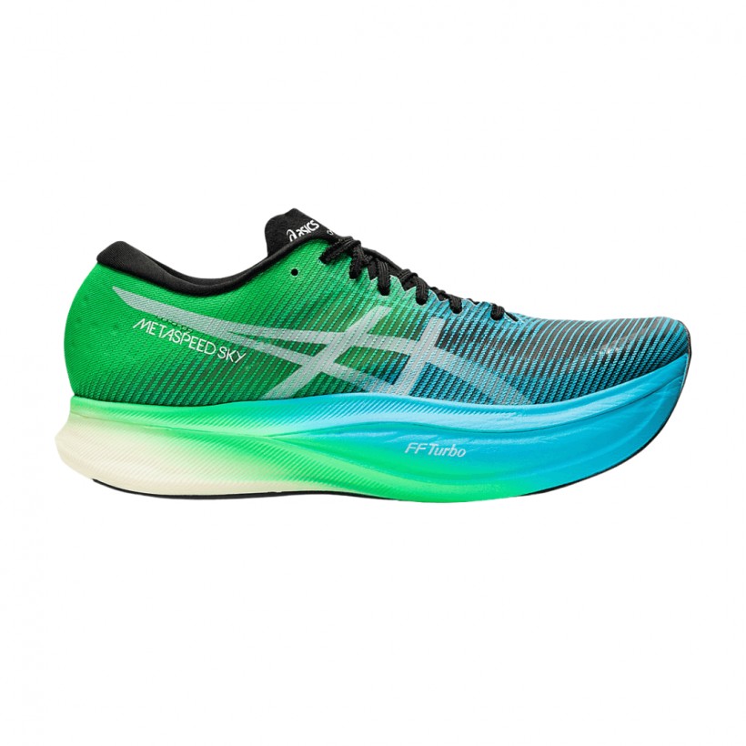 Scarpe Asics Metaspeed Sky+ Verde Blu AW22