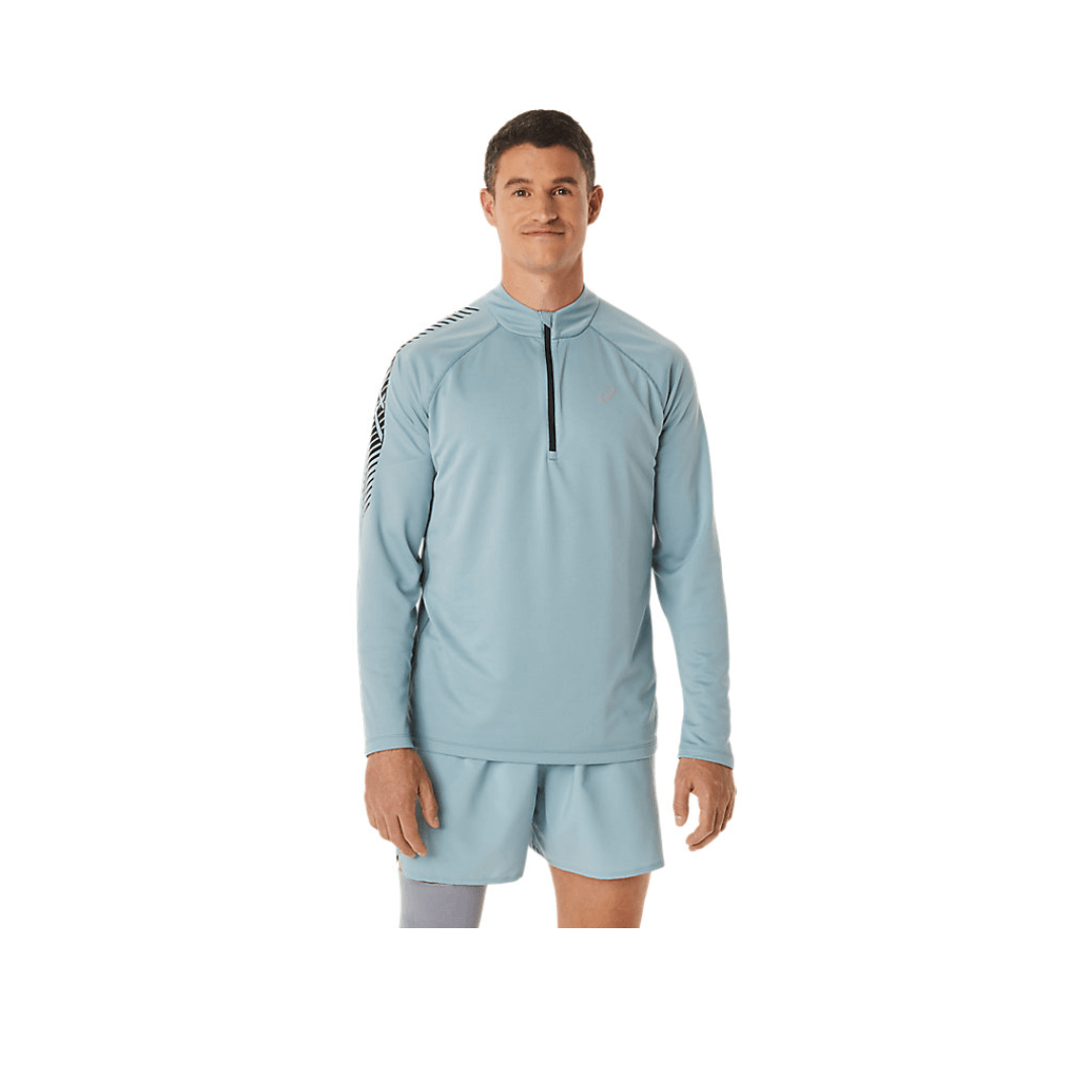 Asics t shirt gris online