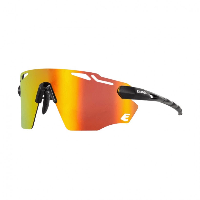 Eassun Fartlek Matte Black Red Glasses