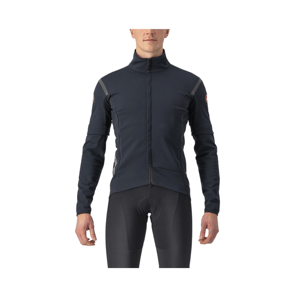 Jacke Castelli Perfetto Ros 2 umwandelbar Schwarz, Größe L