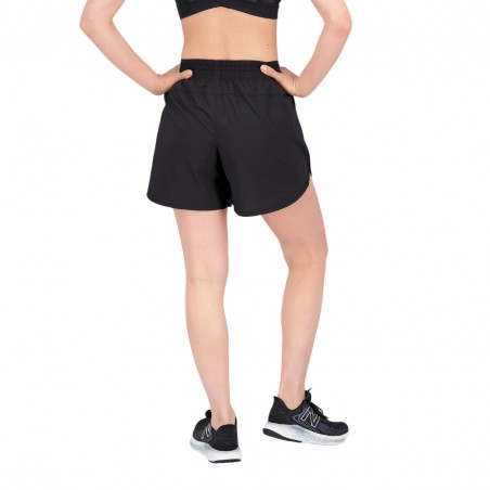 New Balance Running Accelerate 5 inch shorts in black