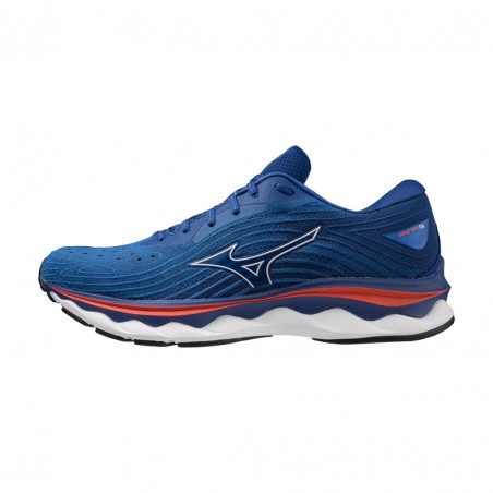 Acquista Scarpe Mizuno Wave Sky Blue Bianche Al Miglior Prezzo