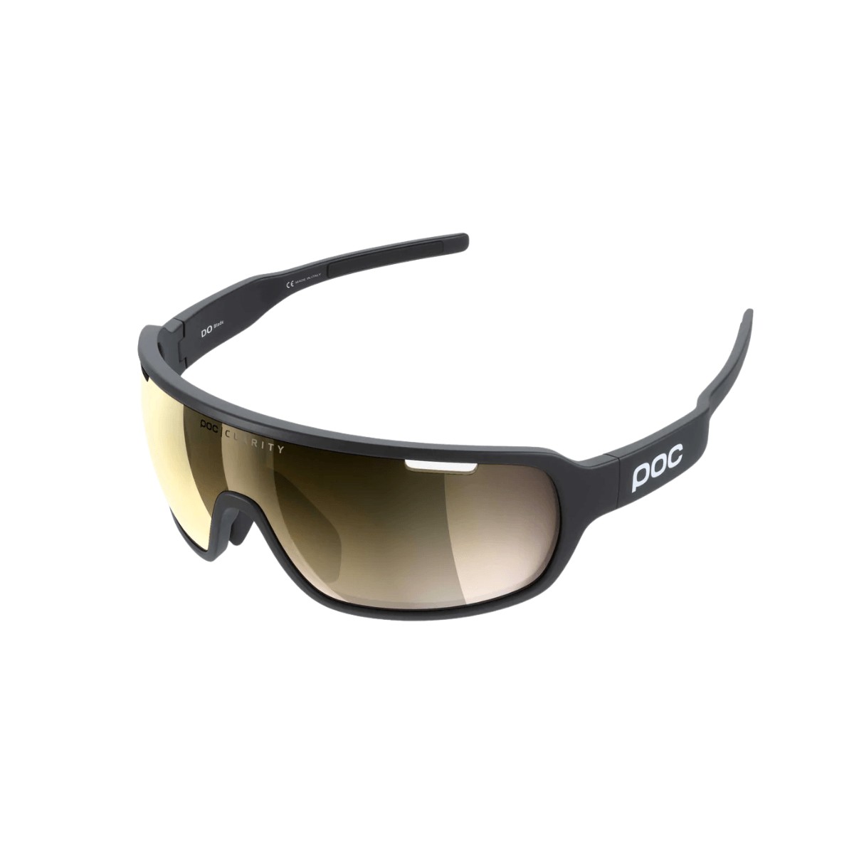 POC Do Blade Uranium-Brille, schwarz-braune Linse