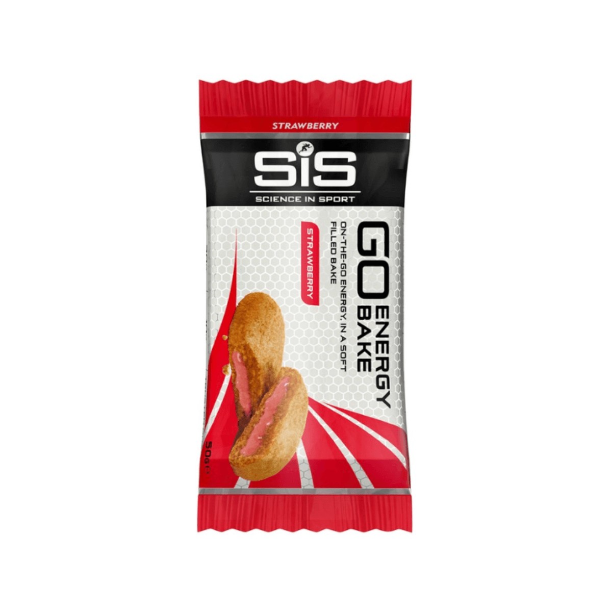 SIS Go Energy Bake Erdbeerriegel 50g