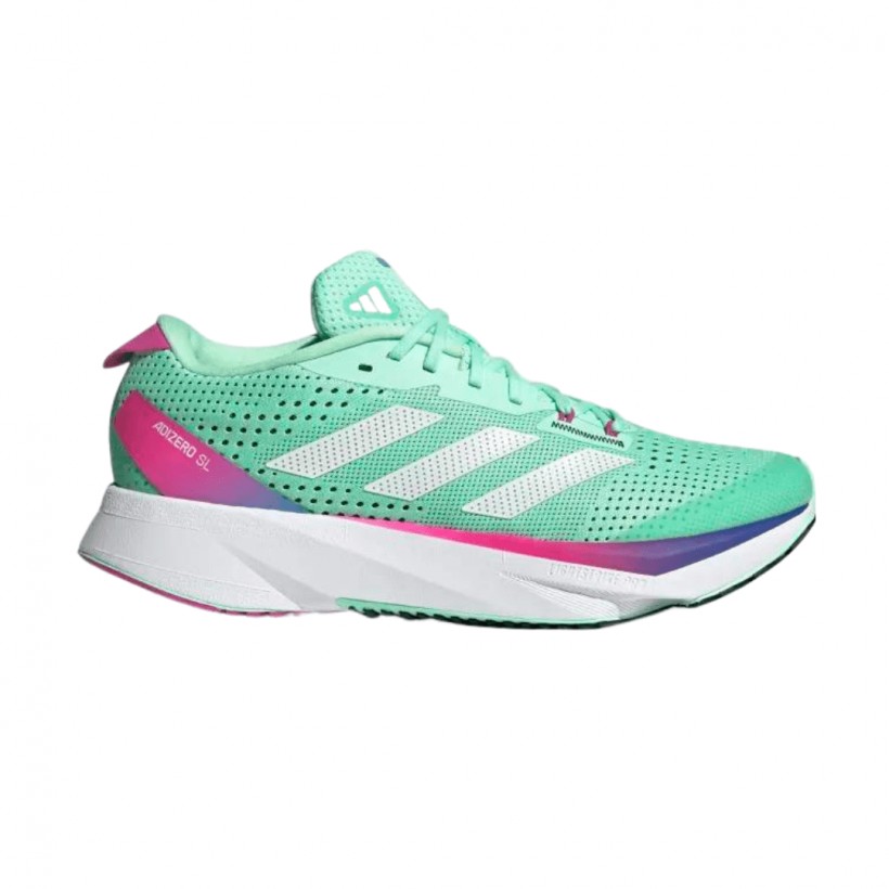 Shoes Adidas Adizero SL Green Pink SS23 Women