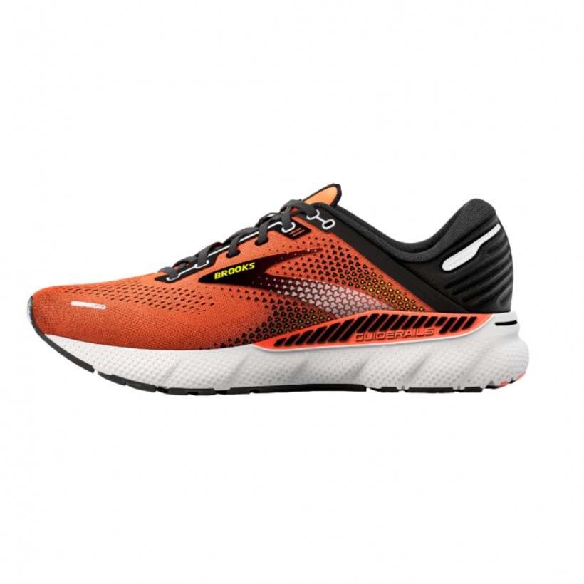 Brooks Adrenaline GTS 22 Shoes Orange Black SS23 | Free shipping