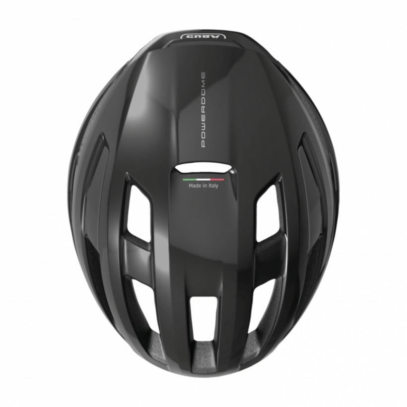 Casque Abus Powerdome Noir Brillant L Livraison Gratuite