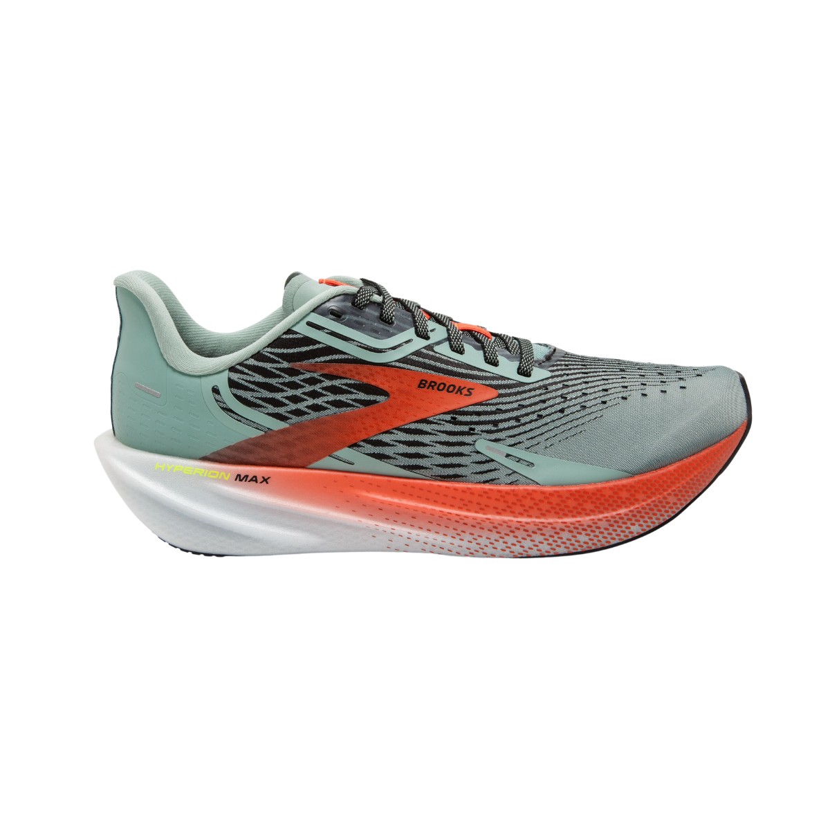 Brooks Hyperion Max Green Orange SS23 Shoes | Free shipping