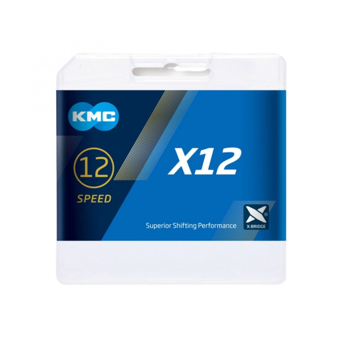 Kette KMC X12 1/2x11/128 126 Glieder 12V Silber