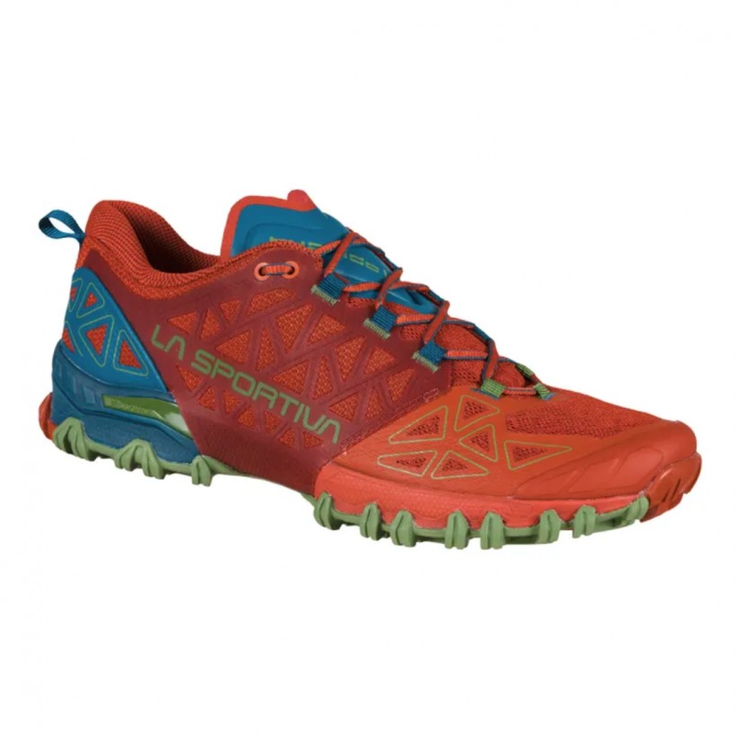 La Sportiva Bushido II Schuhe Rot Blau SS23