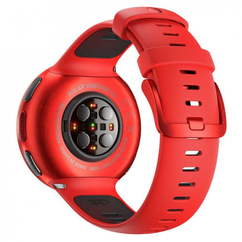 Polar Vantage V2 Smartwatch Rojo M/L