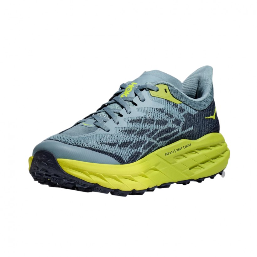 Buy Hoka One One Speedgoat 5 Gray Green Shoes At The Best Price