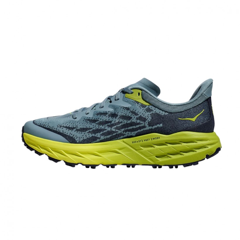 Buy Hoka One One Speedgoat 5 Gray Green Shoes At The Best Price