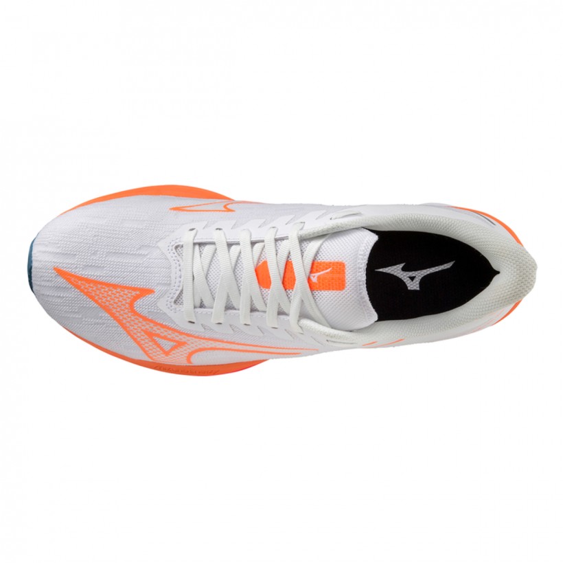 Mizuno Wave Rebellion Sonic Shoes Orange White Free Shipping