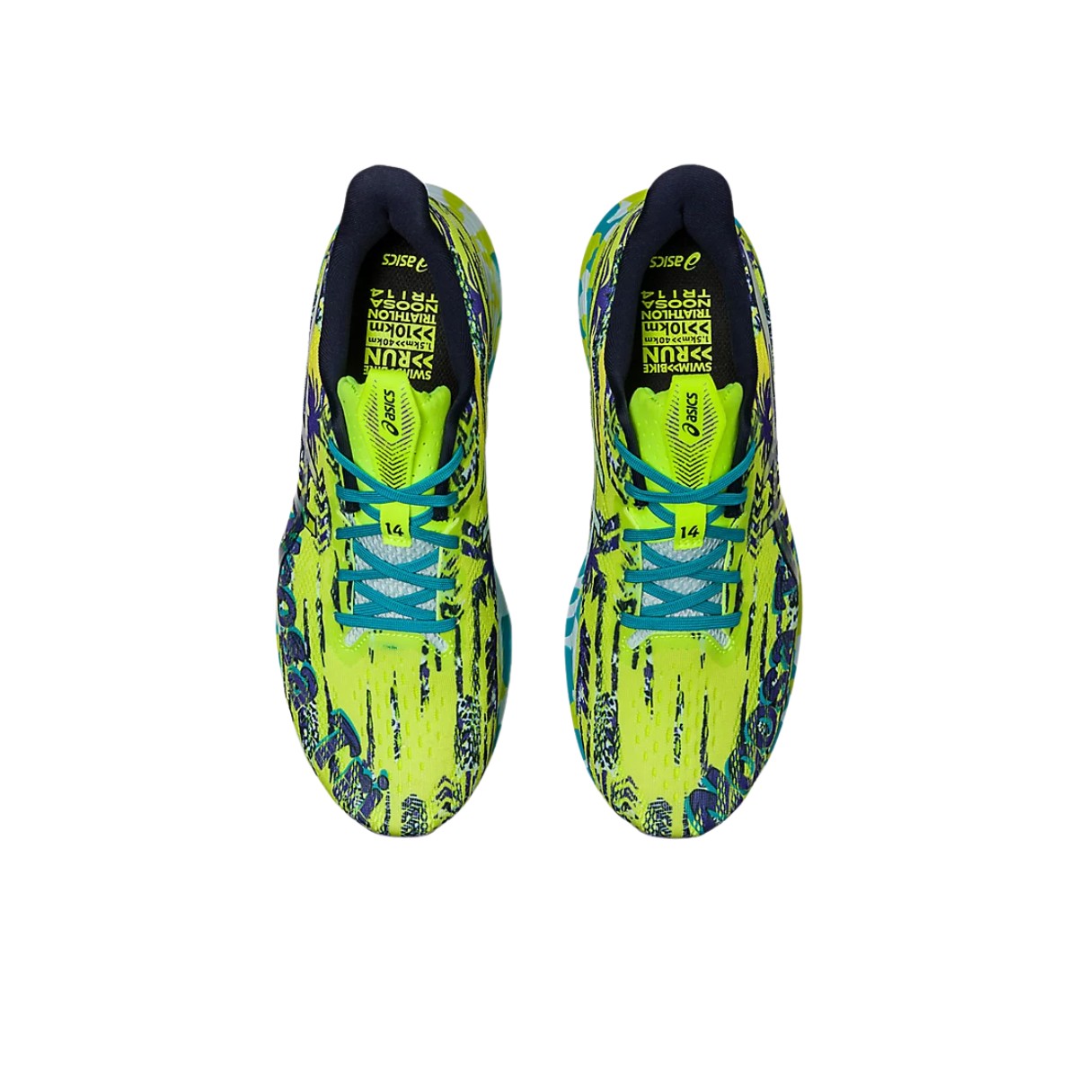 Zapatillas Running Mujer Asics Noosa Tri 14 Amarillo Verde