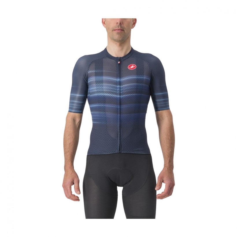 Trikot Castelli Climbers 3.0 SL2 Kurzarm Blau