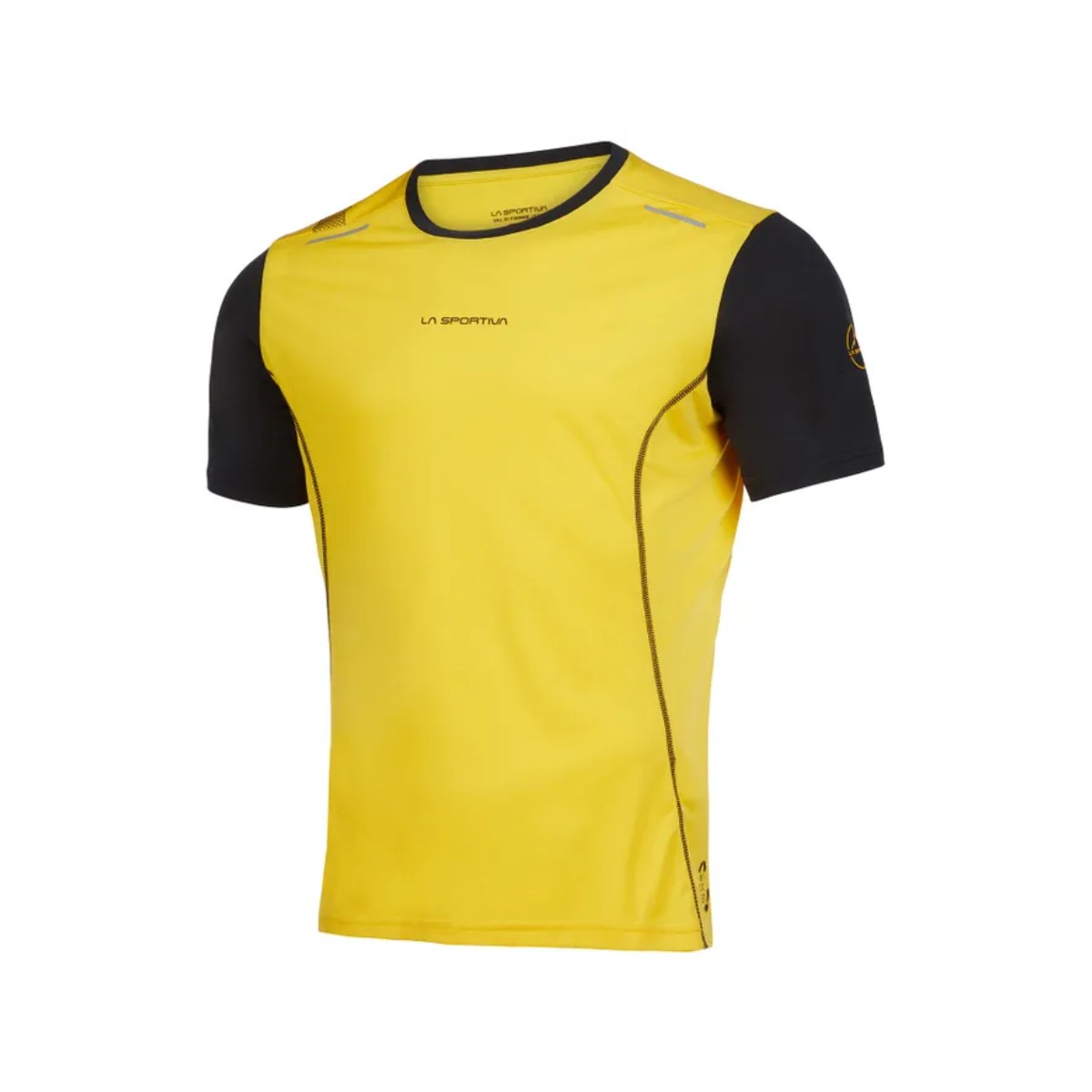 La Sportiva Tracer T-Shirt M Kurzarm Gelb Schwarz, Größe M