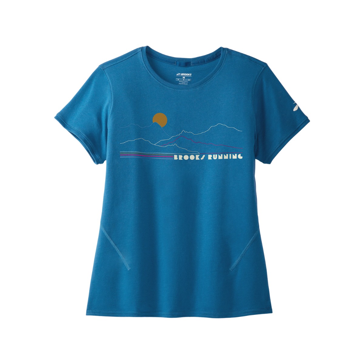 ist erste günstig Kaufen-T-Shirt Brooks Distance 2.0 Kurzarm Blau Damen, Größe S. T-Shirt Brooks Distance 2.0 Kurzarm Blau Damen, Größe S <![CDATA[Brooks Distance 2.0 Kurzärmliges blaues Damen-T-Shirt Dieses Shirt ist mehr als auf den ersten Blick. Verbessere