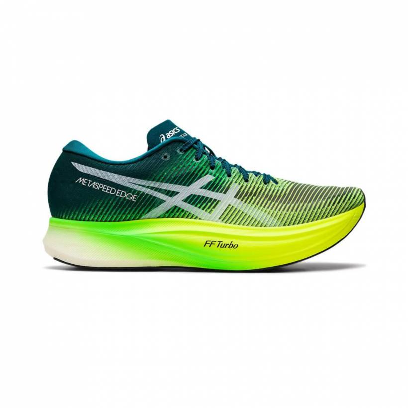 Chaussures Asics Metaspeed Edge + Vert Jaune SS23