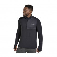 Felpa Saucony Sunday 1/4 Zip Nero