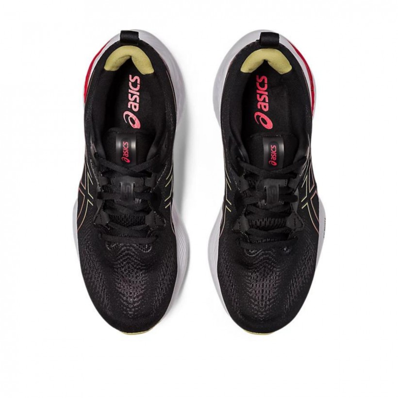 Buy Asics Gel Cumulus 25 Black Red SS23 Running Shoes | Free Shipping