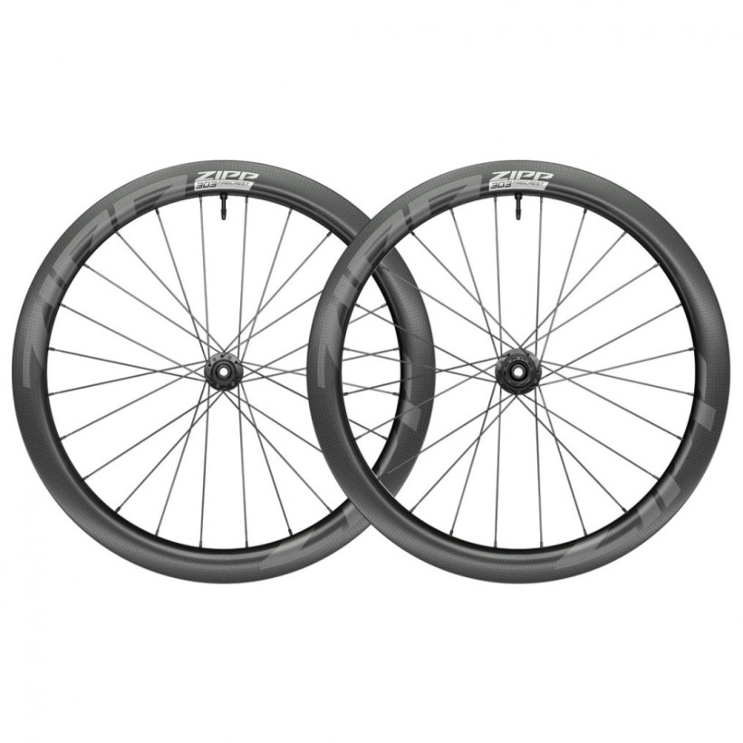 Conjunto de rodas Zipp 303 Firecrest Disco de carbono sem tubo 12 x100 12 x142 mm