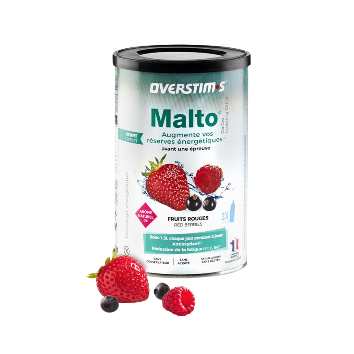 Energy Drink Overstims Malto Antioxidans Beeren 500g