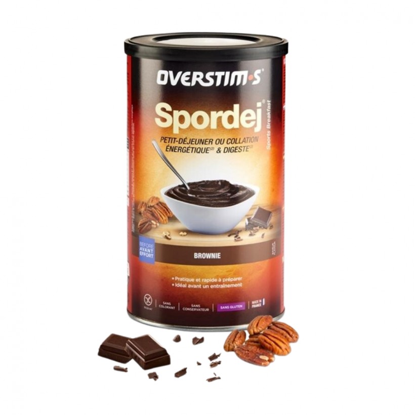 Crema Energética Overstims Spordej Brownie Sin Gluten 700g