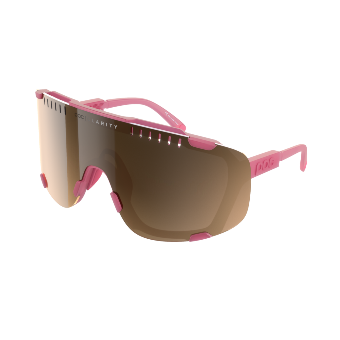 Buy POC Devour Pink Glasses Brown Lenses l At the Best Price